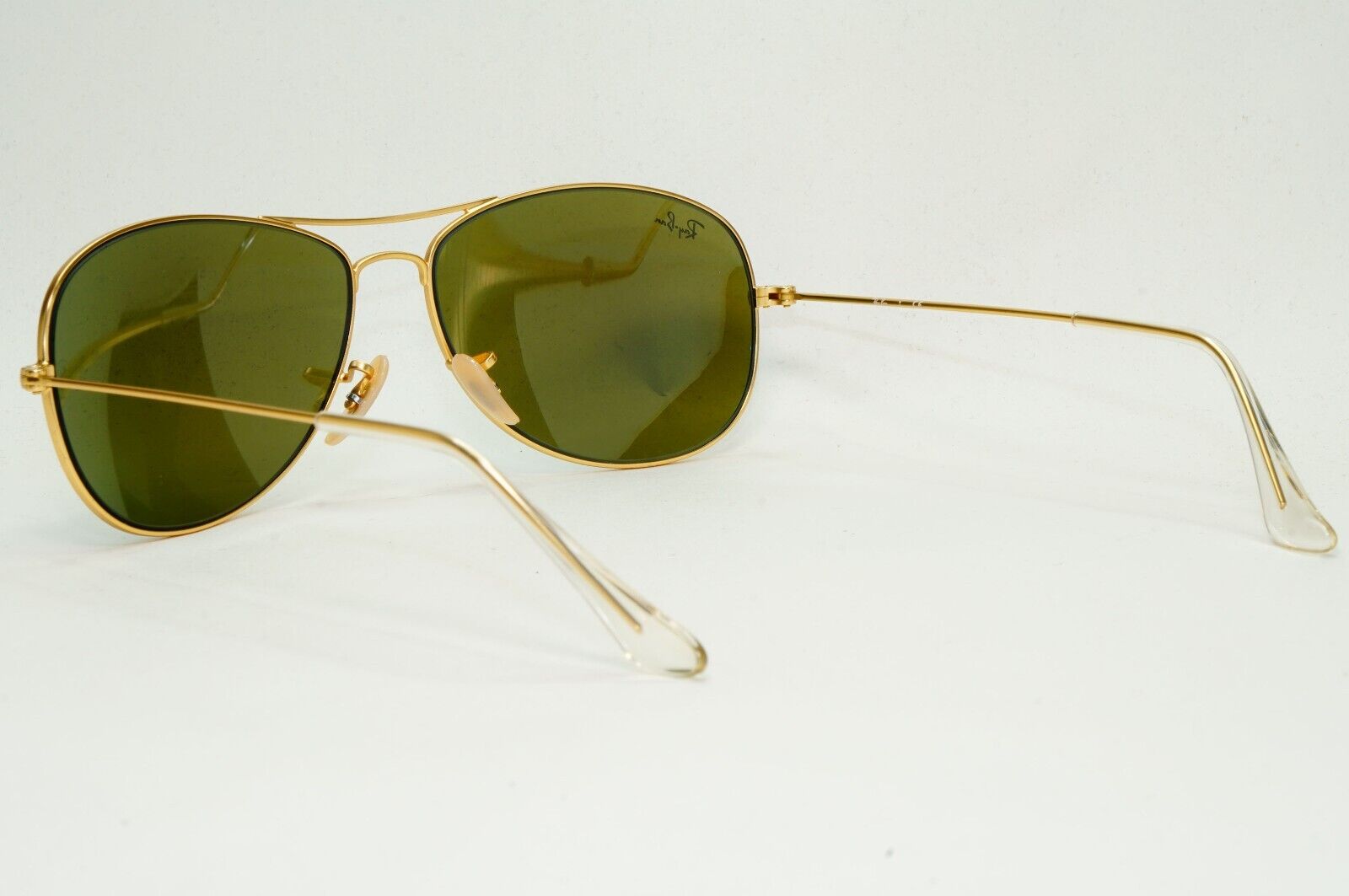 Ray-Ban Sunglasses Cockpit Gold Blue Mirror Pilot Metal RB 3362 112/17 59mm