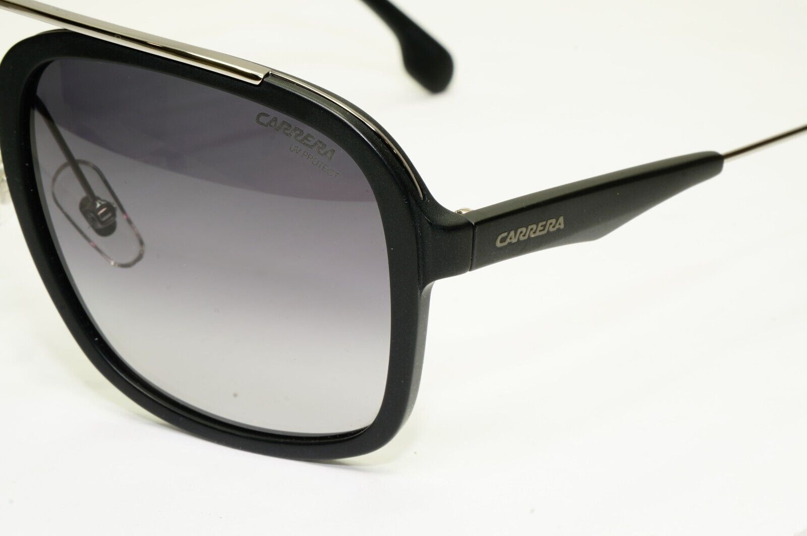 Carrera Black GradientSunglasses Smoke Square Pilot Mens Designer 133/S TI79O