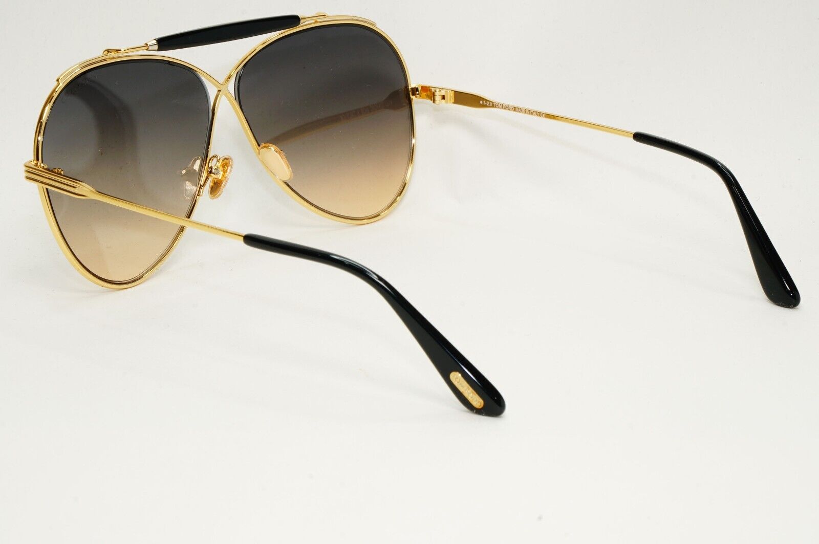 Tom Ford Sunglasses Holden Gold Pilot Grey Gradient Unisex FT0818 TF 818 30B