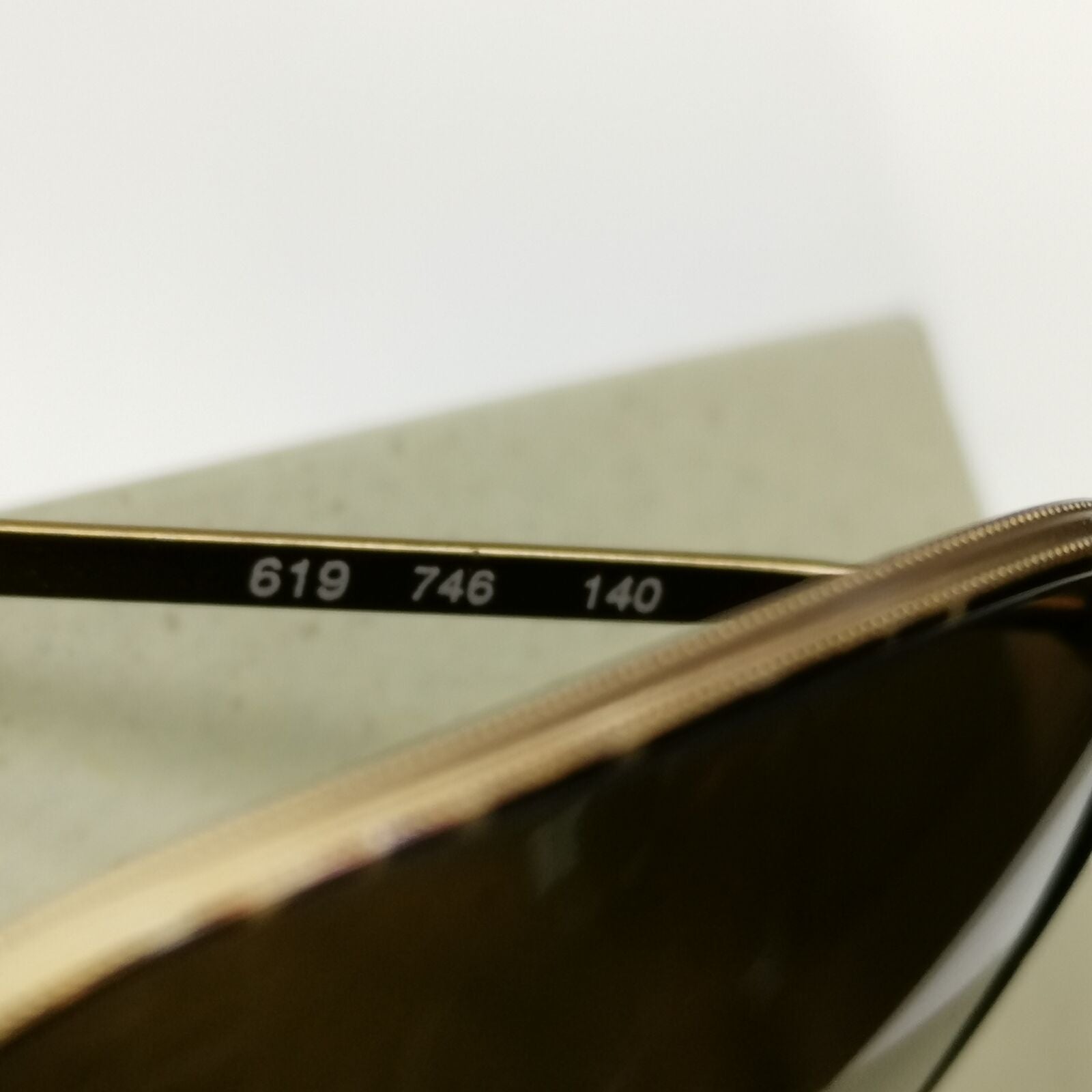 Authentic Giorgio Armani 1997 Vintage Sunglasses Metal Brown Mens Womens 619 746