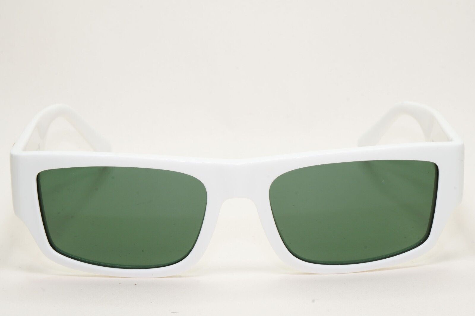 Versace Sunglasses White Green Square Gold Medusa MOD VE 4385 5327/71 56mm