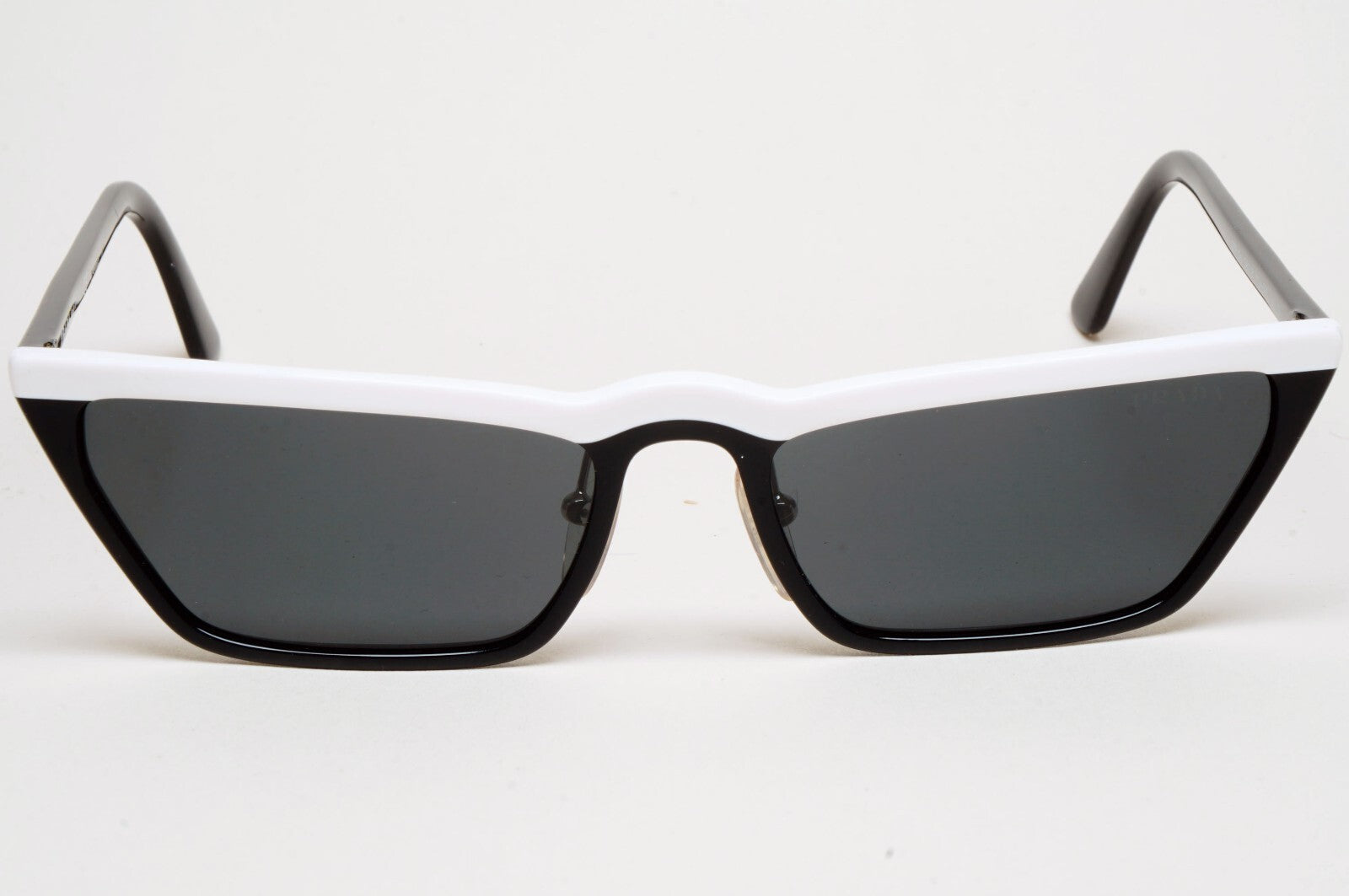 Prada Sunglasses 2018 Ultravox Black White Slim PR19US SPR 19U YC4-5S0 200225