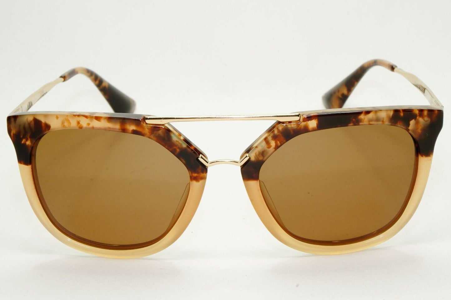Prada Sunglasses 2013 Vintage Cinema Gold Brown PR13QS SPR 13Q ROZ-0A6 281024
