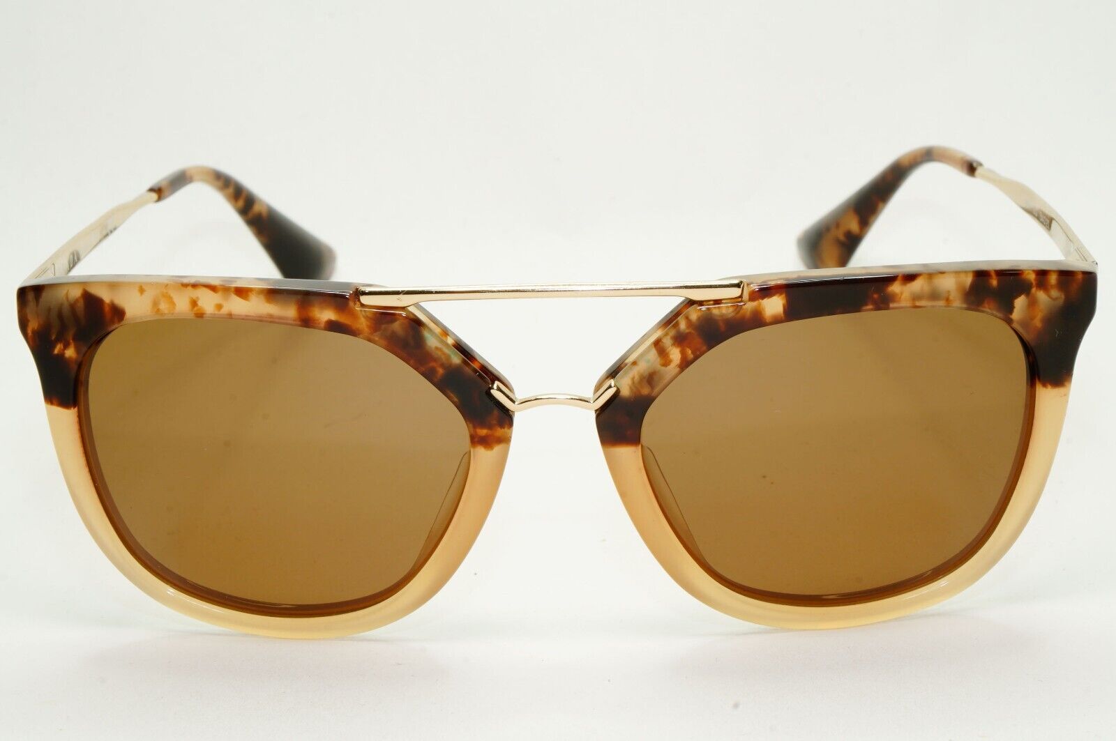 Prada Sunglasses 2013 Vintage Cinema Gold Brown PR13QS SPR 13Q ROZ-0A6 281024