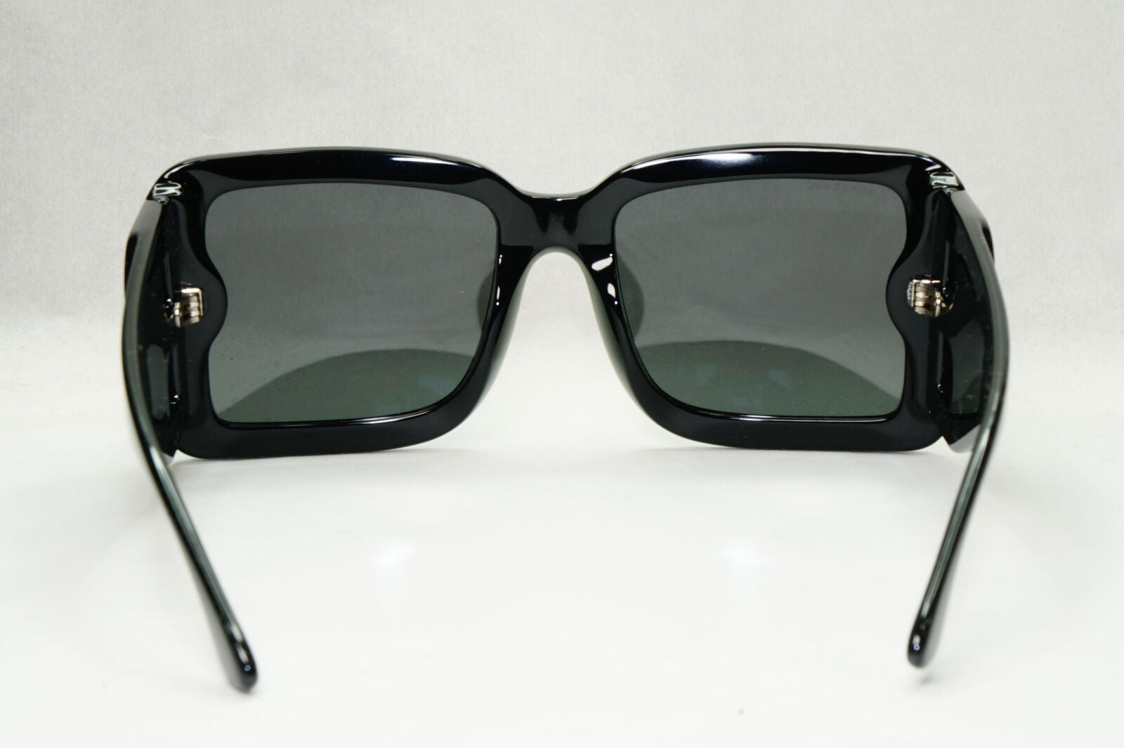 Burberry Sunglasses Oversized Black Large Square Logo B 4312 3001/87