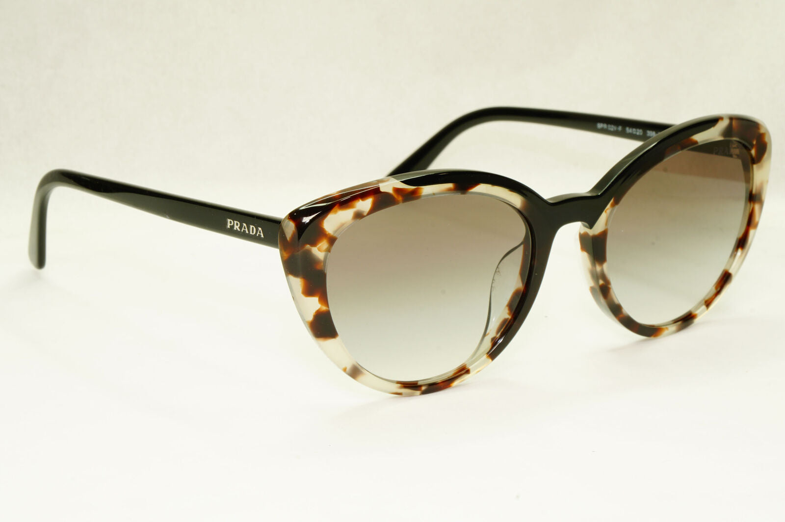 Prada Sunglasses Brown Black Opal Grey Gradient PR02VSF SPR 02V-F 398-0A7