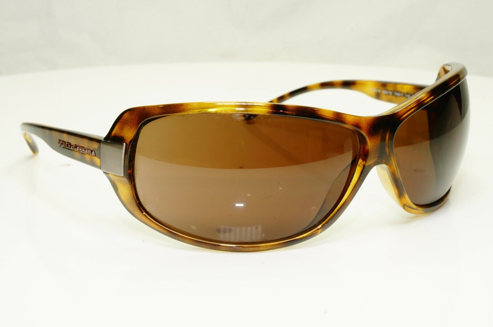 Authentic DOLCE & GABBANA Womens Vintage Sunglasses HAVANA DG 6019 502/73 27458