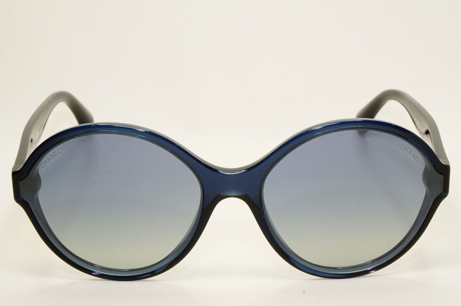 Chanel Sunglasses Dark Blue Gradient Round 5387 c.1390/1G 58mm
