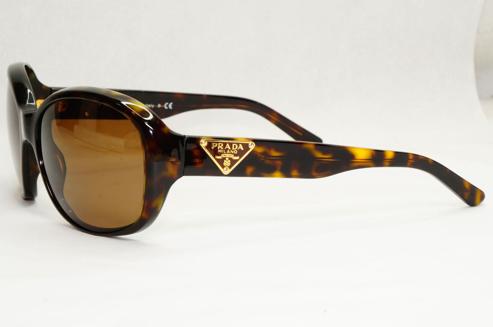 Prada Sunglasses 2011 Vintage Triangle Brown Square PR10MS SPR 10M 2AU6S1 191223
