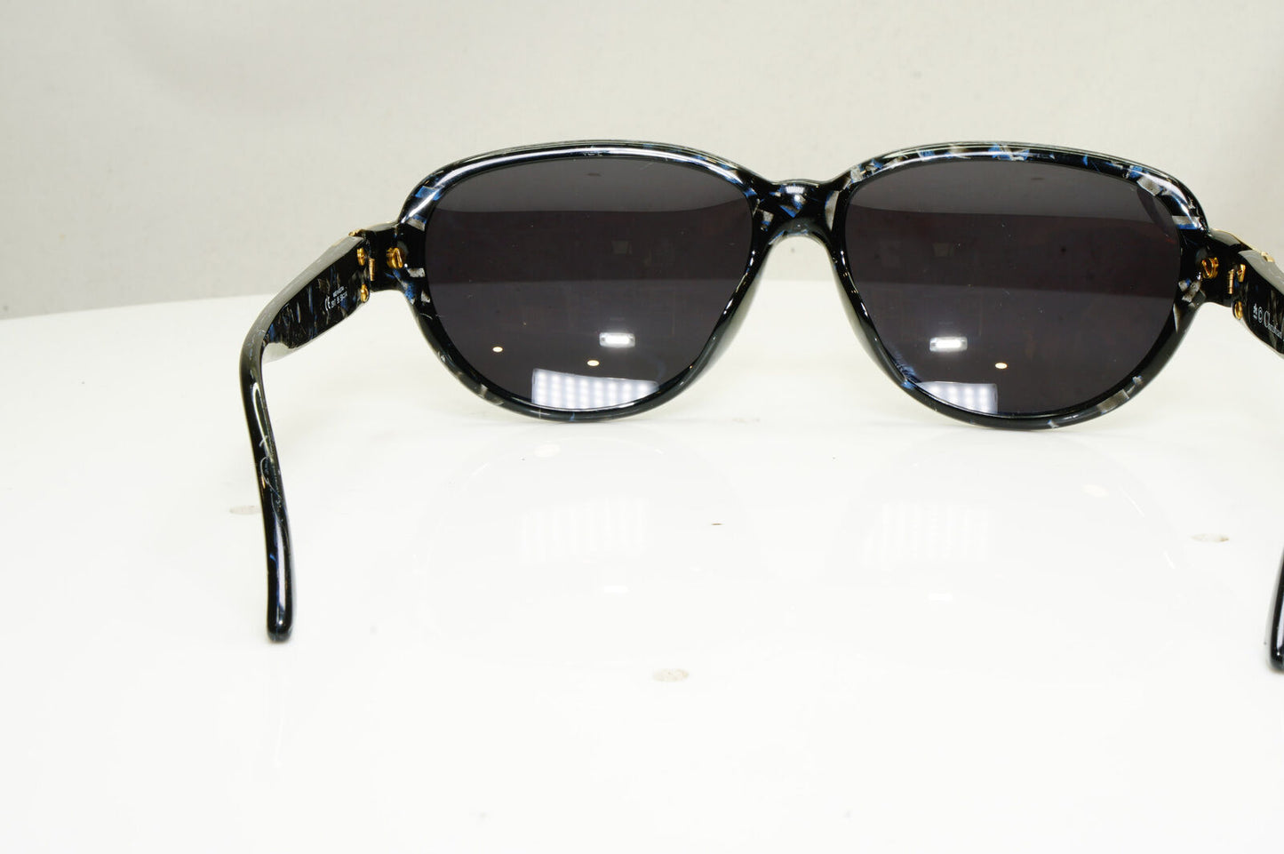 Authentic DIOR Womens 1995 Vintage Austria Sunglasses Marble Gold 2917 95 30534