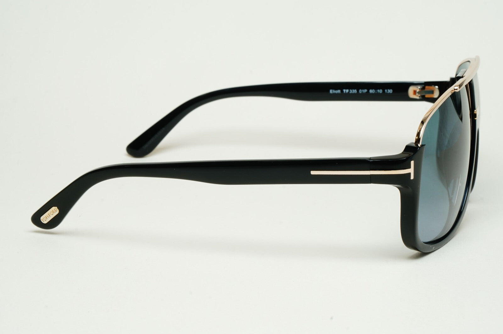 Tom Ford Sunglasses Eliott Black Gold Green Grey Navigator FT0335 TF 335 01P