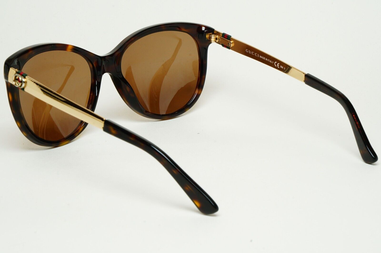 Gucci Sunglasses 2012 Vintage Ribbon Gold Brown GG 3784/S ANTHA 120125