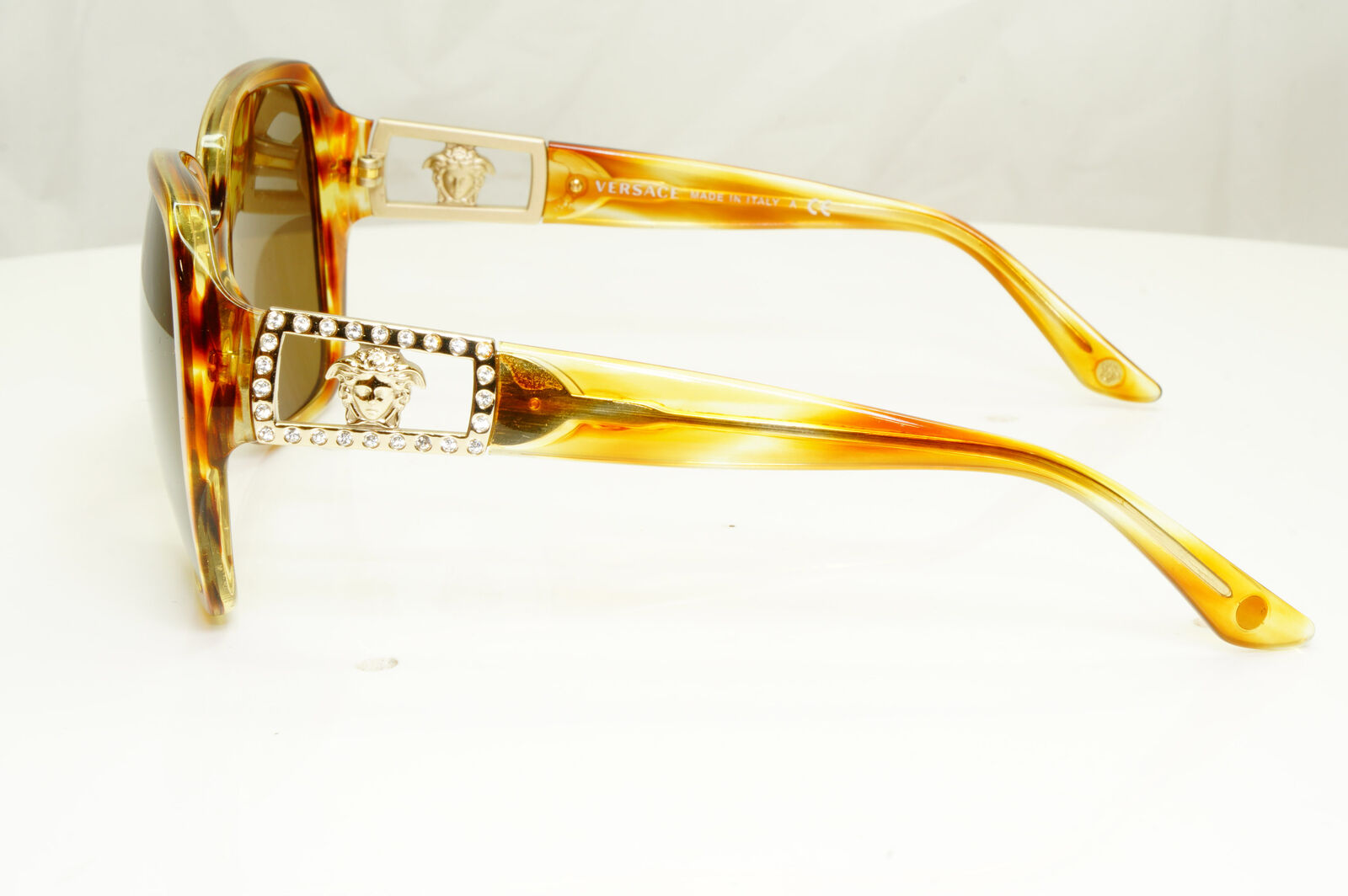 Authentic Versace Womens Vintage Sunglasses Brown 4242 Medusa 5027/2L 33778