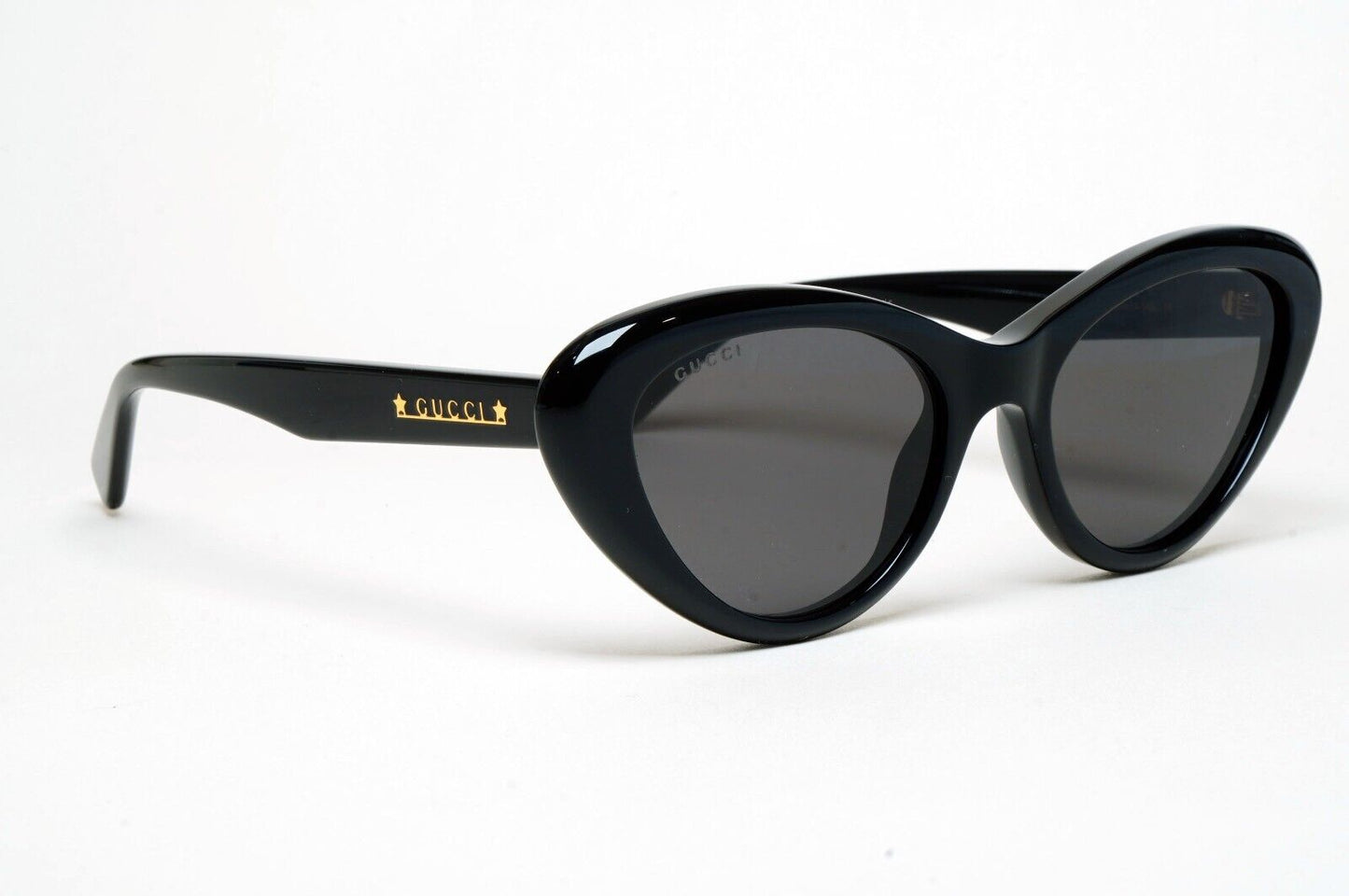 Gucci Sunglasses 2022 Black Cat Eye Glossy GG1170S 001 54mm 280125