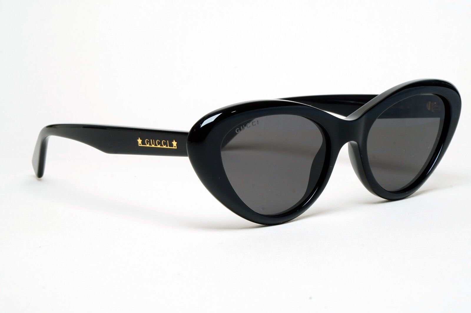 Gucci Sunglasses 2022 Black Cat Eye Glossy GG1170S 001 54mm 280125