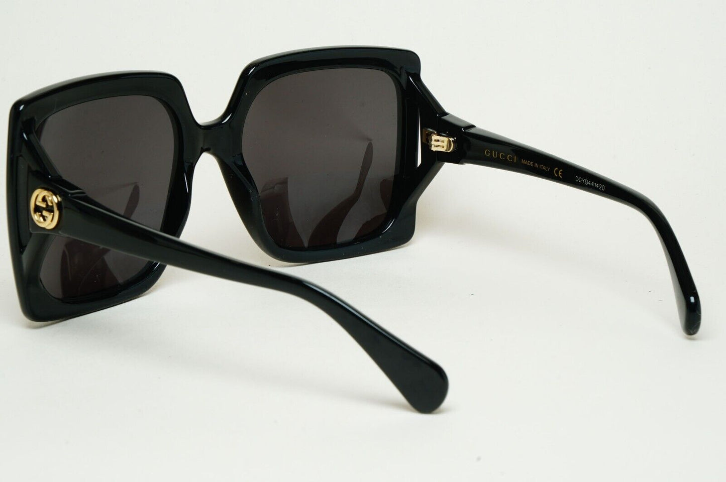 Gucci Sunglasses 2021 Black Oversized Square Large GG0876S 001 60mm 280125