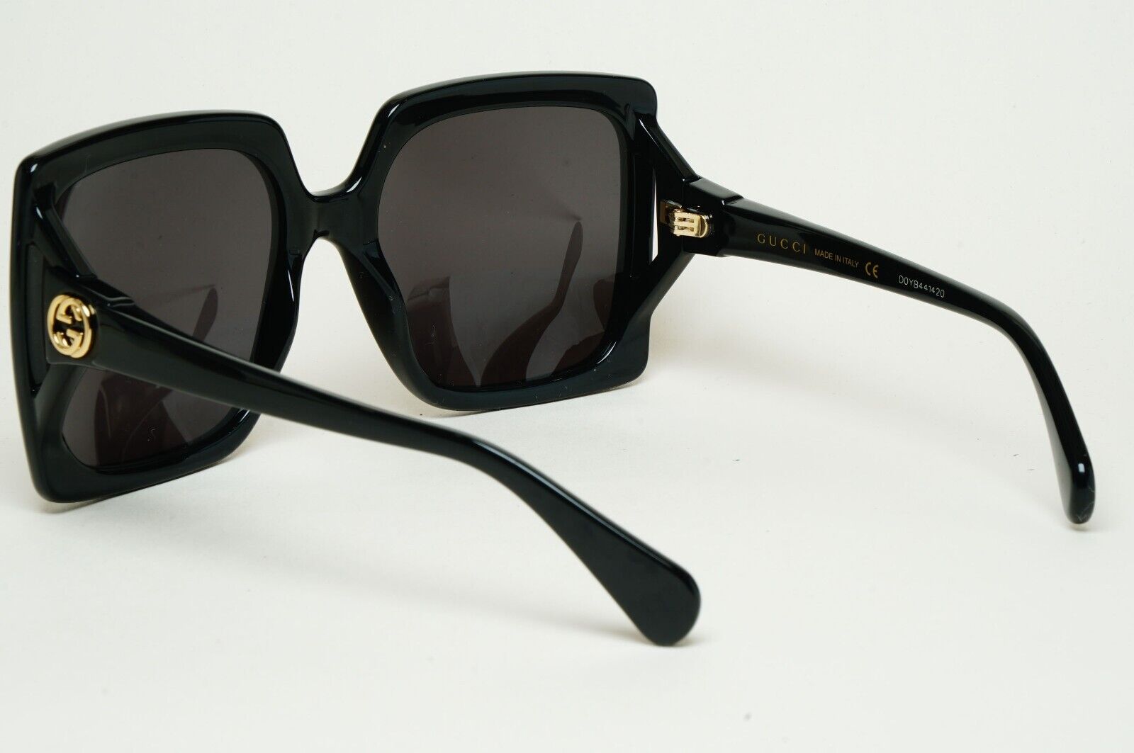 Gucci Sunglasses 2021 Black Oversized Square Large GG0876S 001 60mm 280125