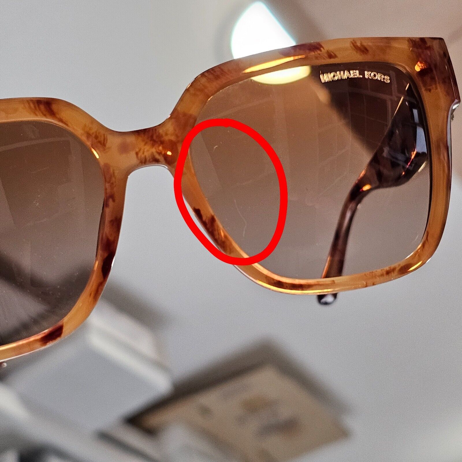 Michael Kors Sunglasses Brown Gold Tortoise MK 2170U Karlie 3915/3B 54mm [a]