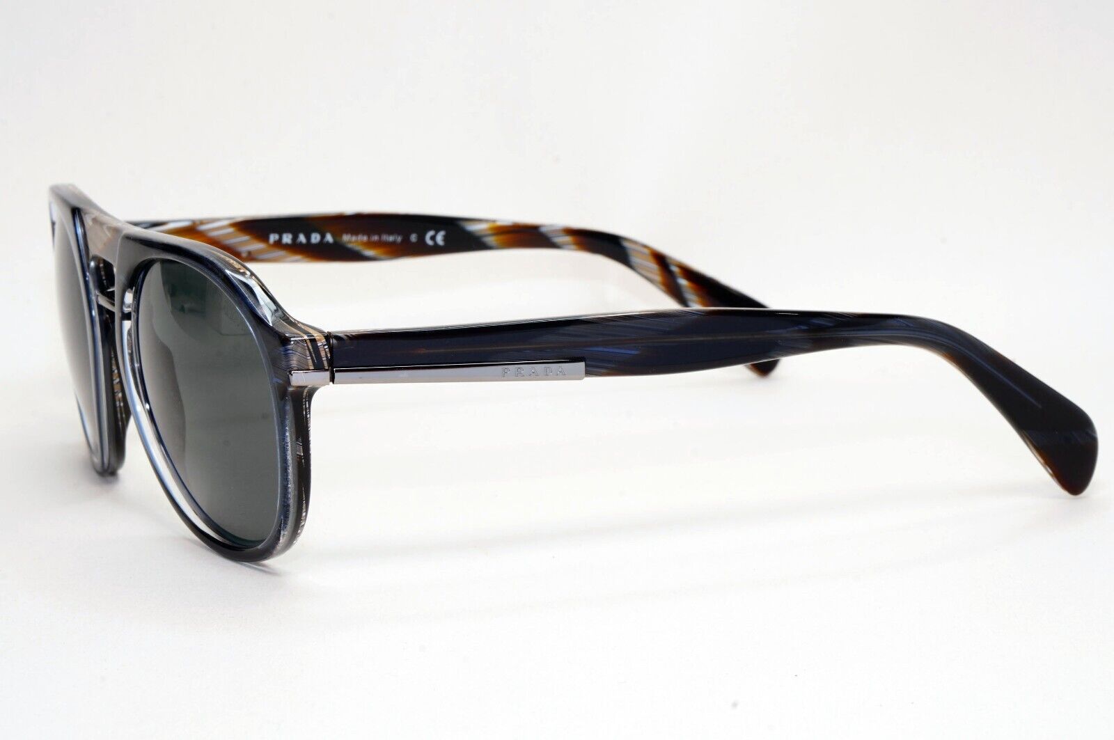 Prada Sunglasses 2012 Vintage Blue Grey Pilot PR09PS SPR 09P EAR-1A1 260724