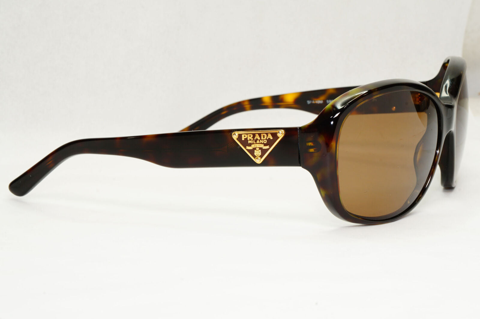 Prada Sunglasses 2011 Vintage Triangle Brown Square PR10MS SPR 10M 2AU6S1 191223
