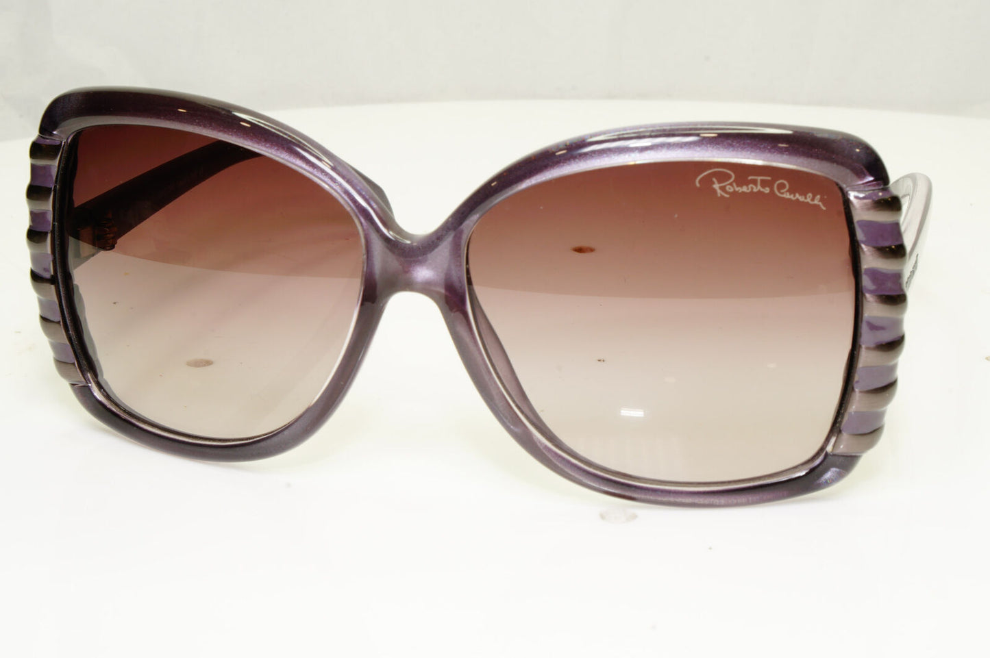 Authentic Roberto Cavalli Womens Vintage Sunglasses Violet Ginko 659 80Z 34784