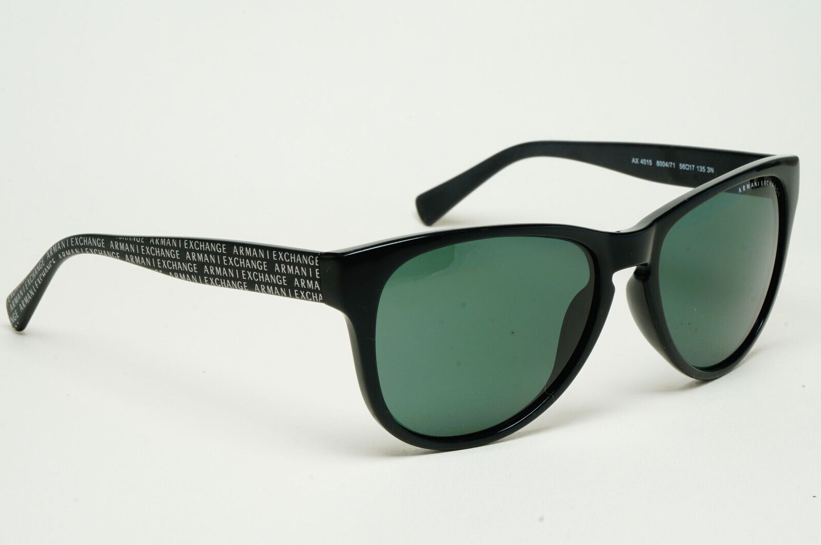 Armani Exchange Sunglasses 2015 Black Green Monogram AX 4015 8004/71 221124