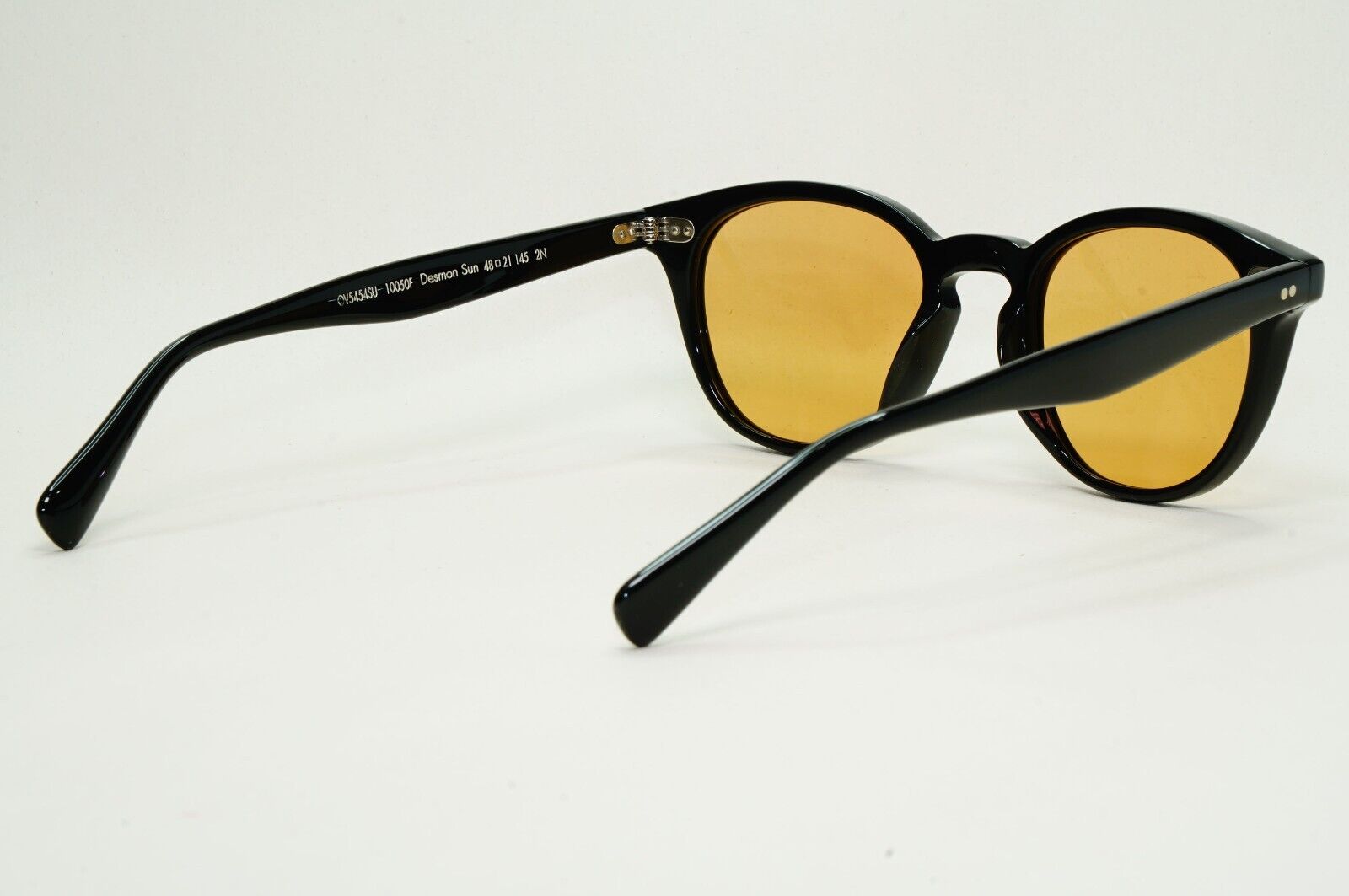 Oliver Peoples Desmon Sunglasses Black Yellow Mustard OV 5454SU 1005/0F 48mm
