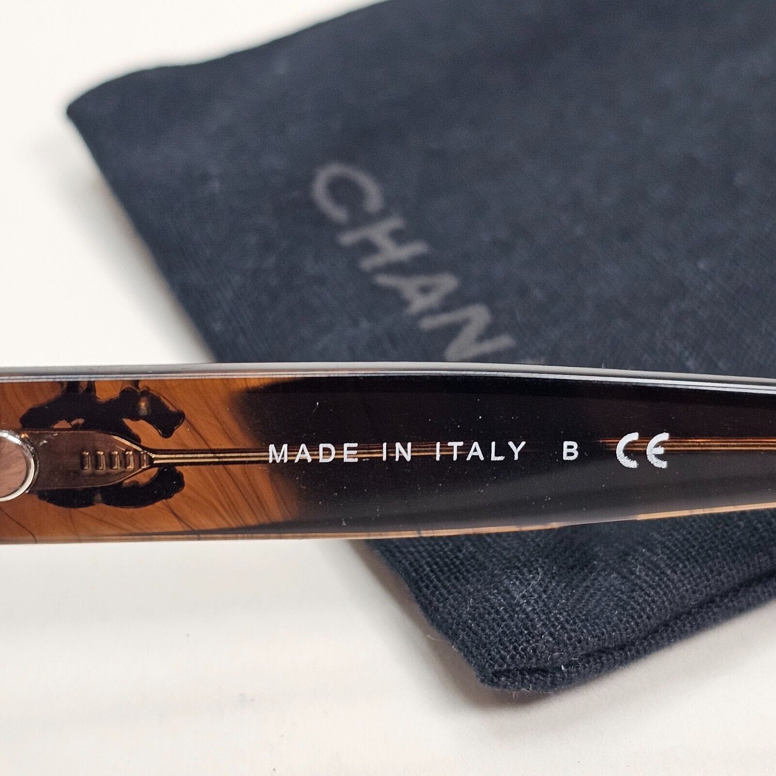Chanel Sunglasses Brown Marble Gradient Teal Designer 5359 c.1569/Y9 54mm
