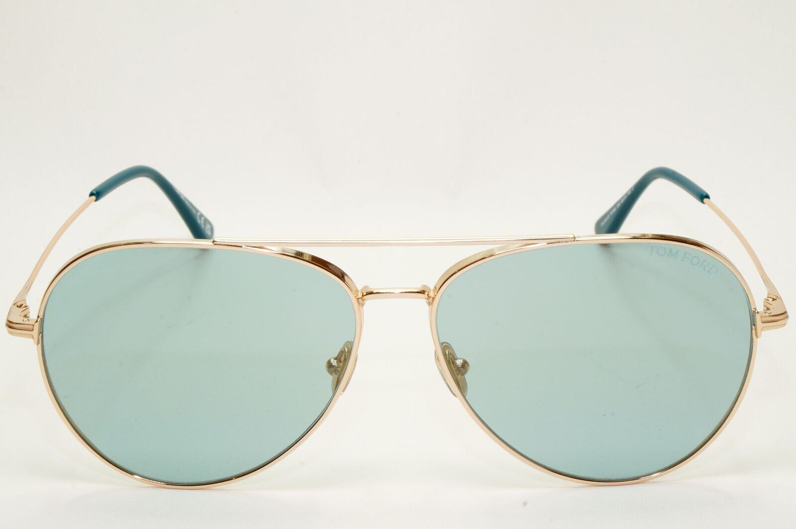 Tom Ford Sunglasses Dashel-02 Gold Blue Mirror Pilot Large FT0996 TF 996 28X