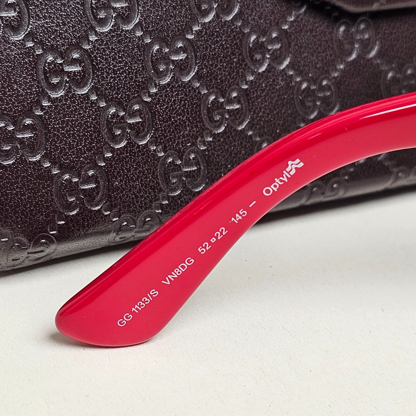 Gucci Sunglasses 2016 Red Blue Grey Square Gradient GG 1133/S VN8DG 200225