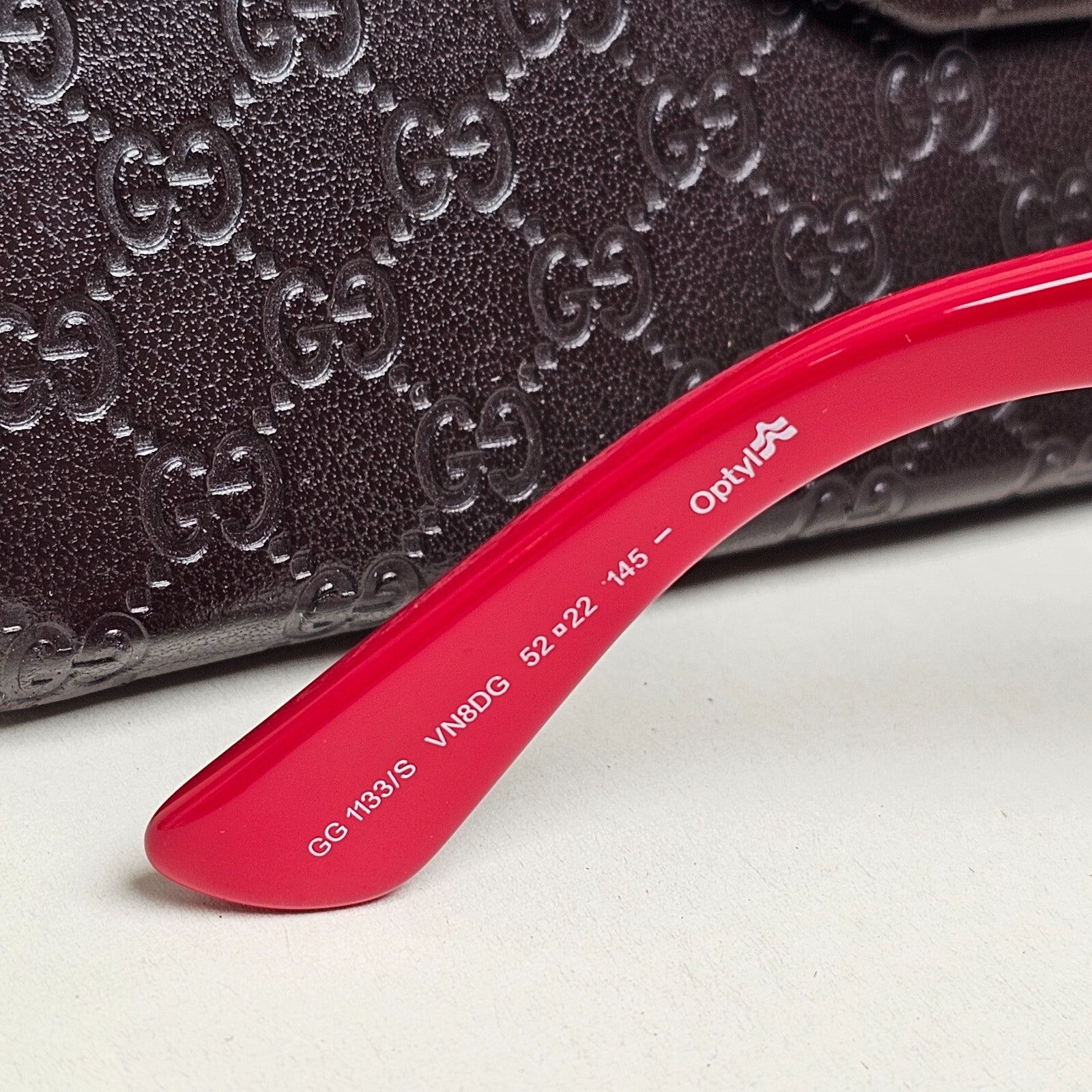 Gucci Sunglasses 2016 Red Blue Grey Square Gradient GG 1133/S VN8DG 200225