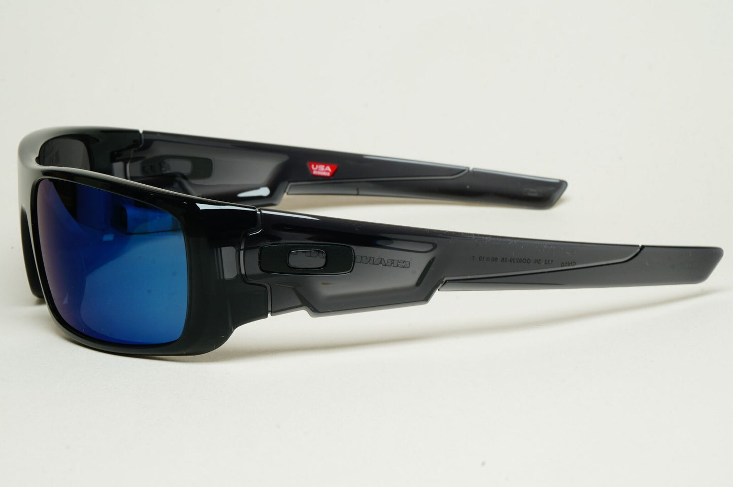 Oakley Sunglasses Crankshaft Ice Iridium Blue Mirror Black Ink OO 9239 26