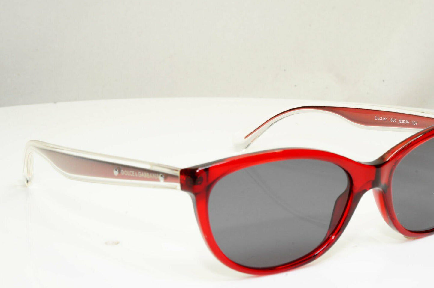 Dolce & Gabbana Sunglasses Red Black Womens Cherry Designer D&G 3141 550 30429