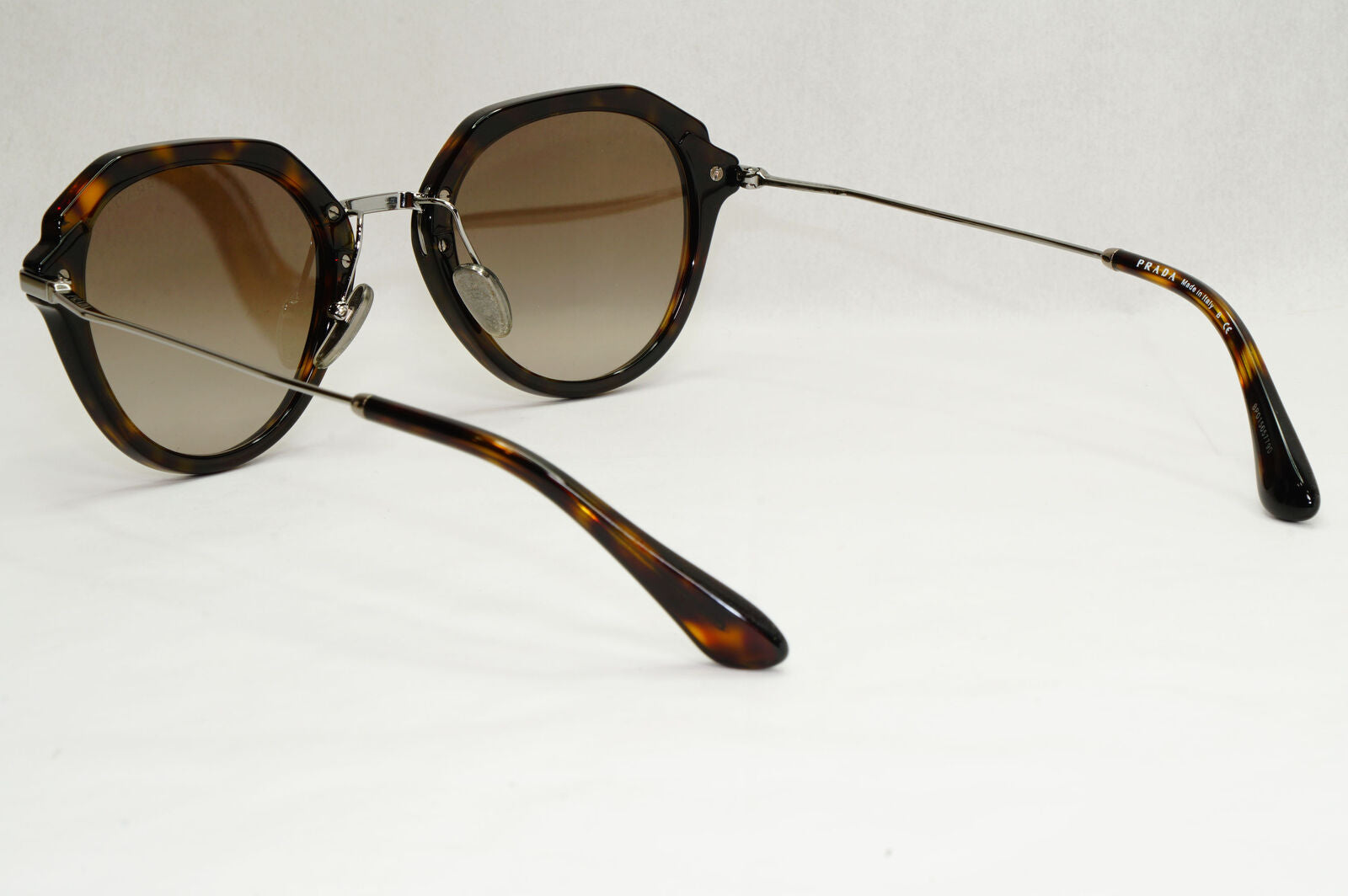 Prada Sunglasses Brown Tortoise Gradient Square PR05YS SPR 05Y 2AU-1X1 50mm