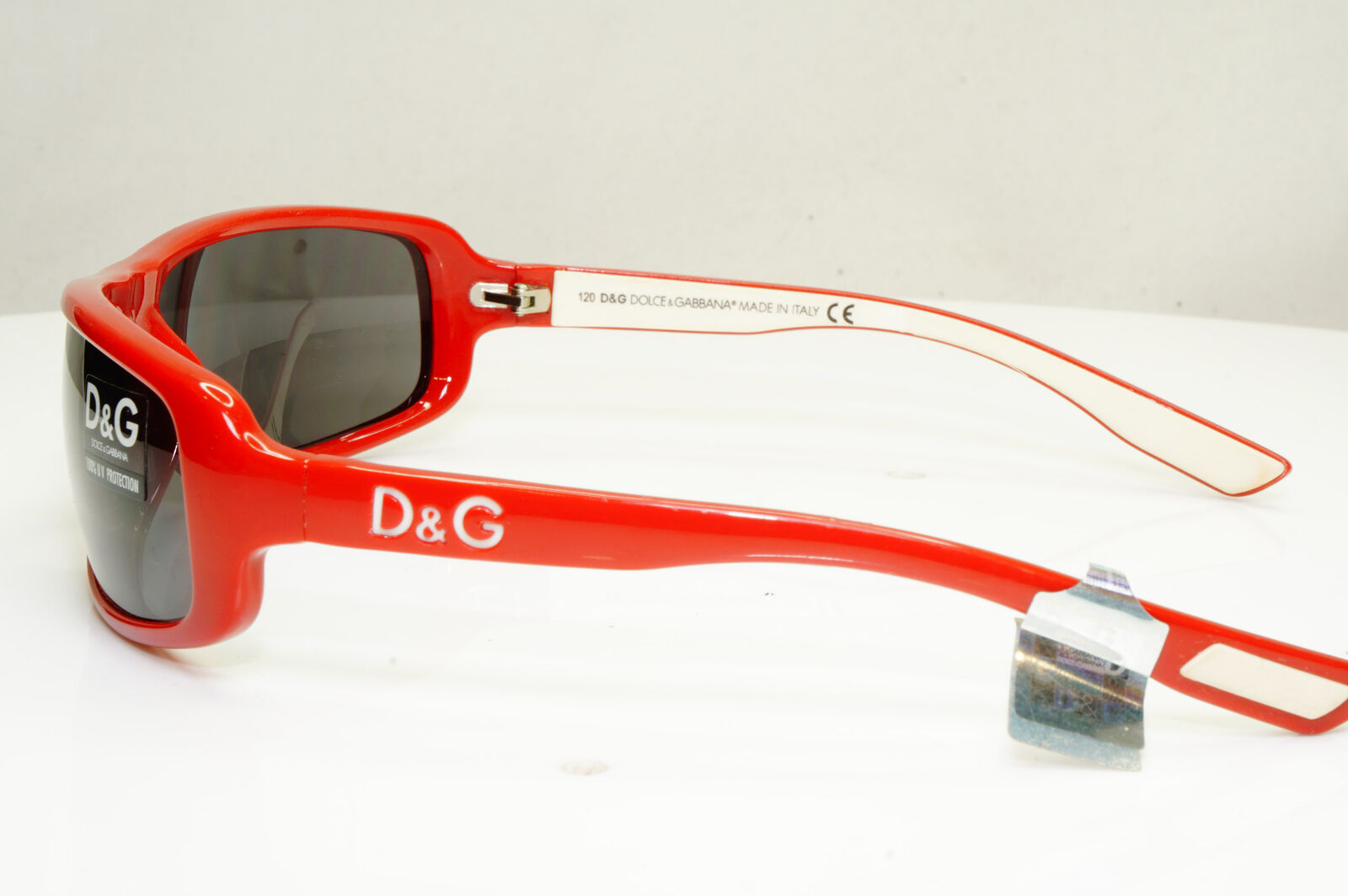 Authentic DOLCE & GABBANA Womens Vintage Sunglasses Red DG 2150 482 30847