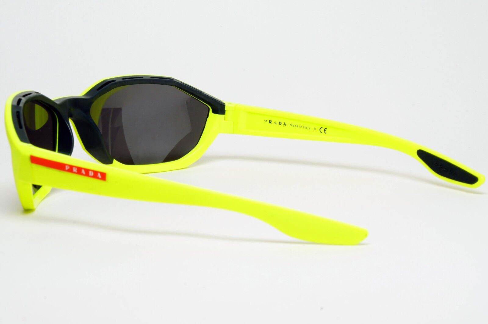 Prada Sunglasses Fluorescent Yellow Green Black PS04US SPS 04U 367-0A7 231124