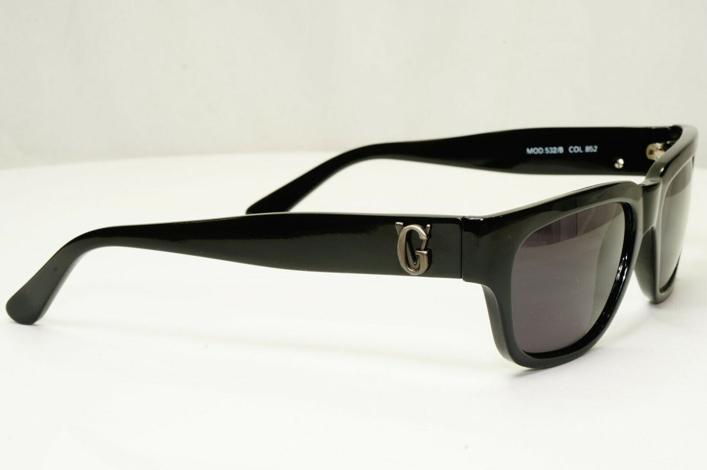 Gianni Versace 1996 Mens Vintage Black Square Sunglasses GV MOD 532/B COL 852