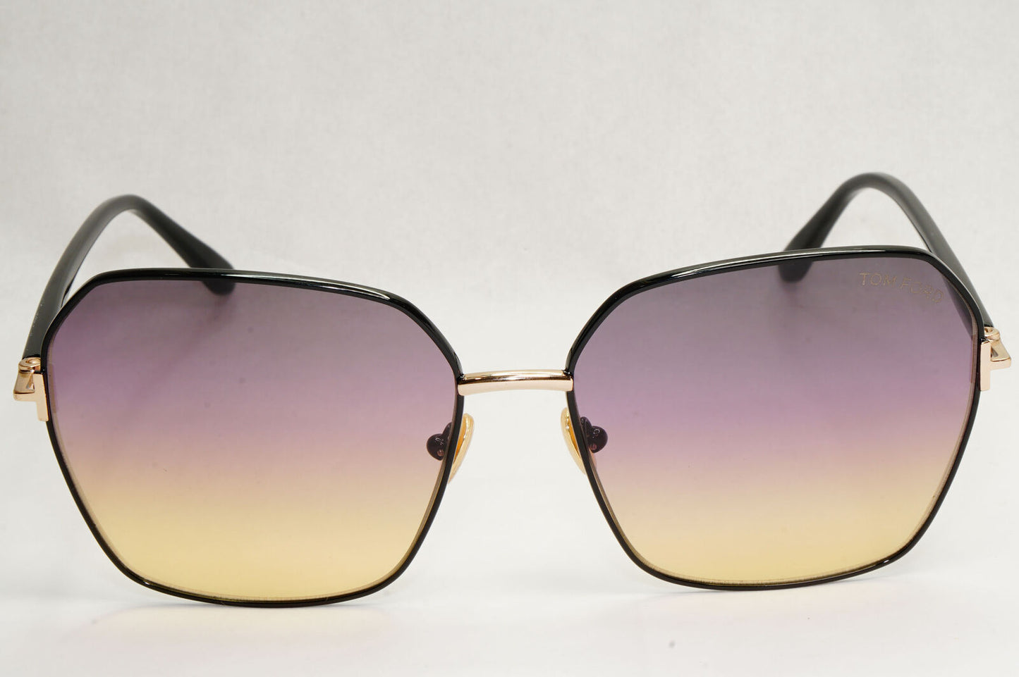 Tom Ford Sunglasses Claudia-02 Black Mauve Brown Gradient FT0839 TF 839 01B