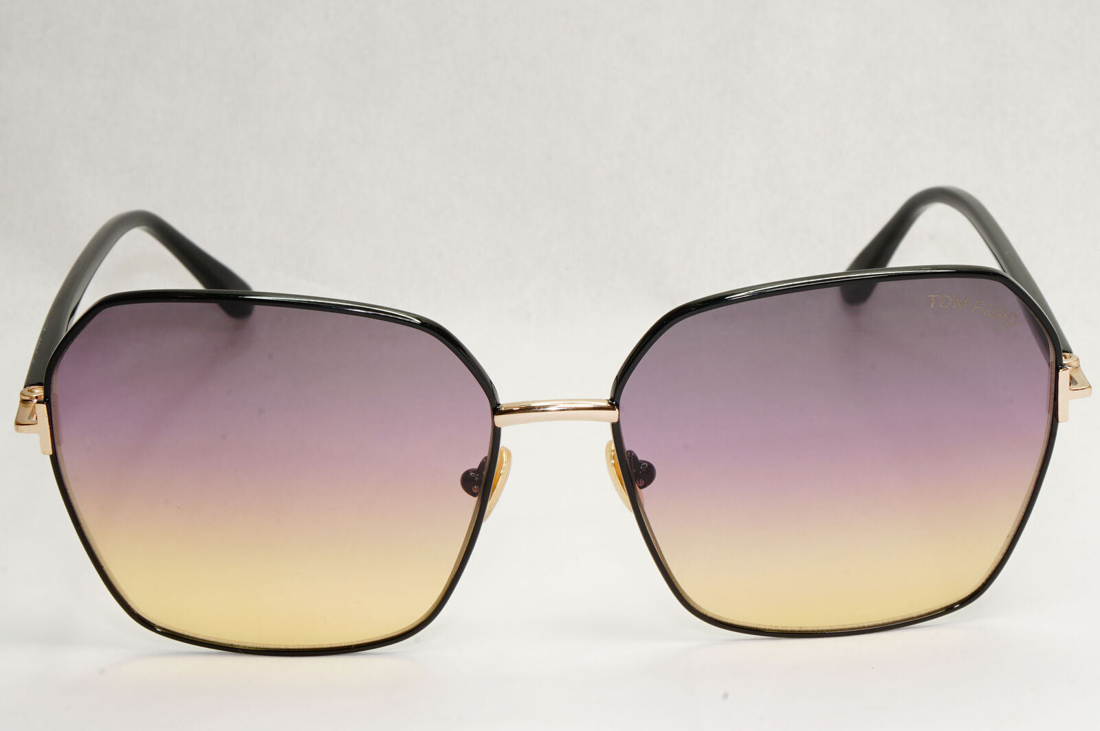 Tom Ford Sunglasses Claudia-02 Black Mauve Brown Gradient FT0839 TF 839 01B