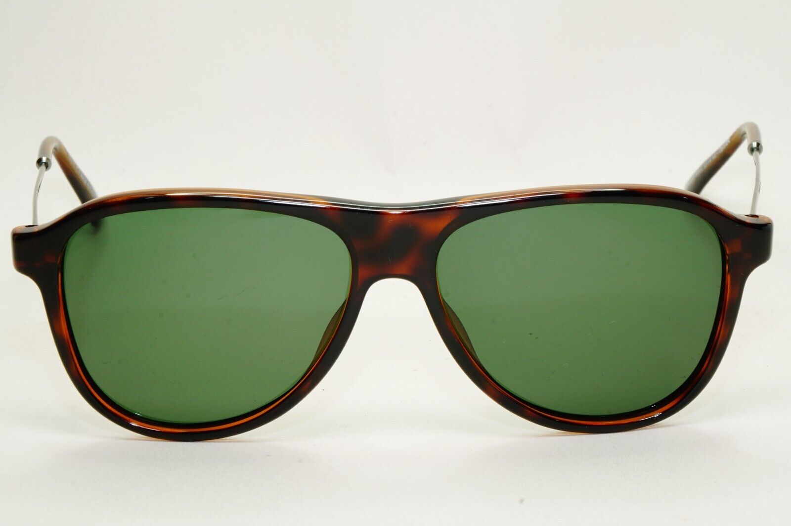 Gucci Sunglasses 2012 Vintage Brown Tortoise Green Square GG 1058/S 3MA5L 081124
