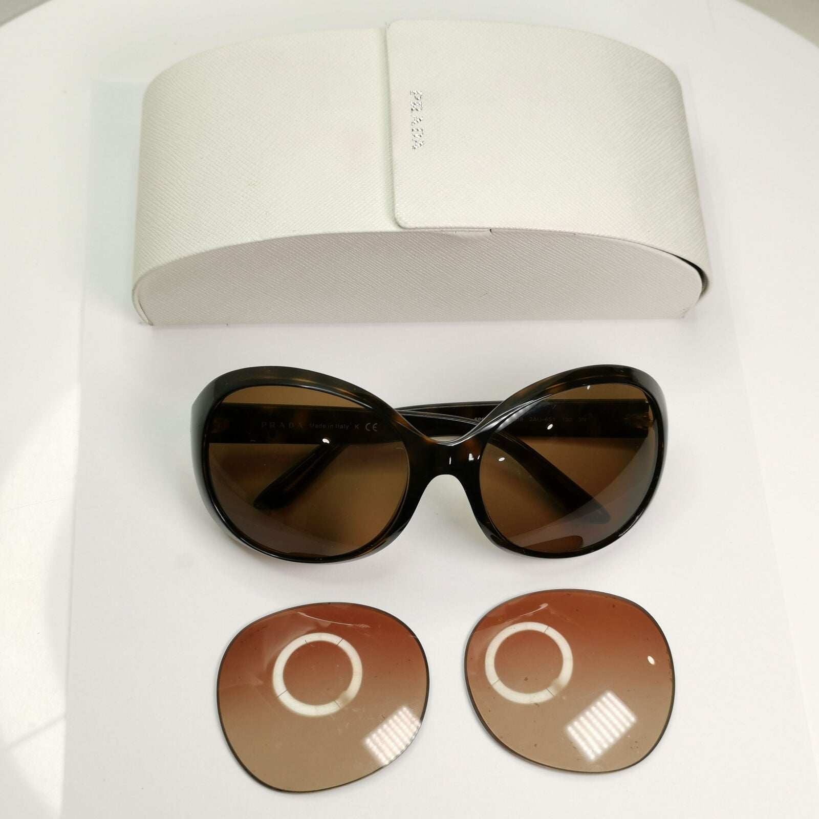 Prada 2013 Tortoiseshell Sunglasses Brown Womens PR04OS SPR 04O 2AU-6S1 020822