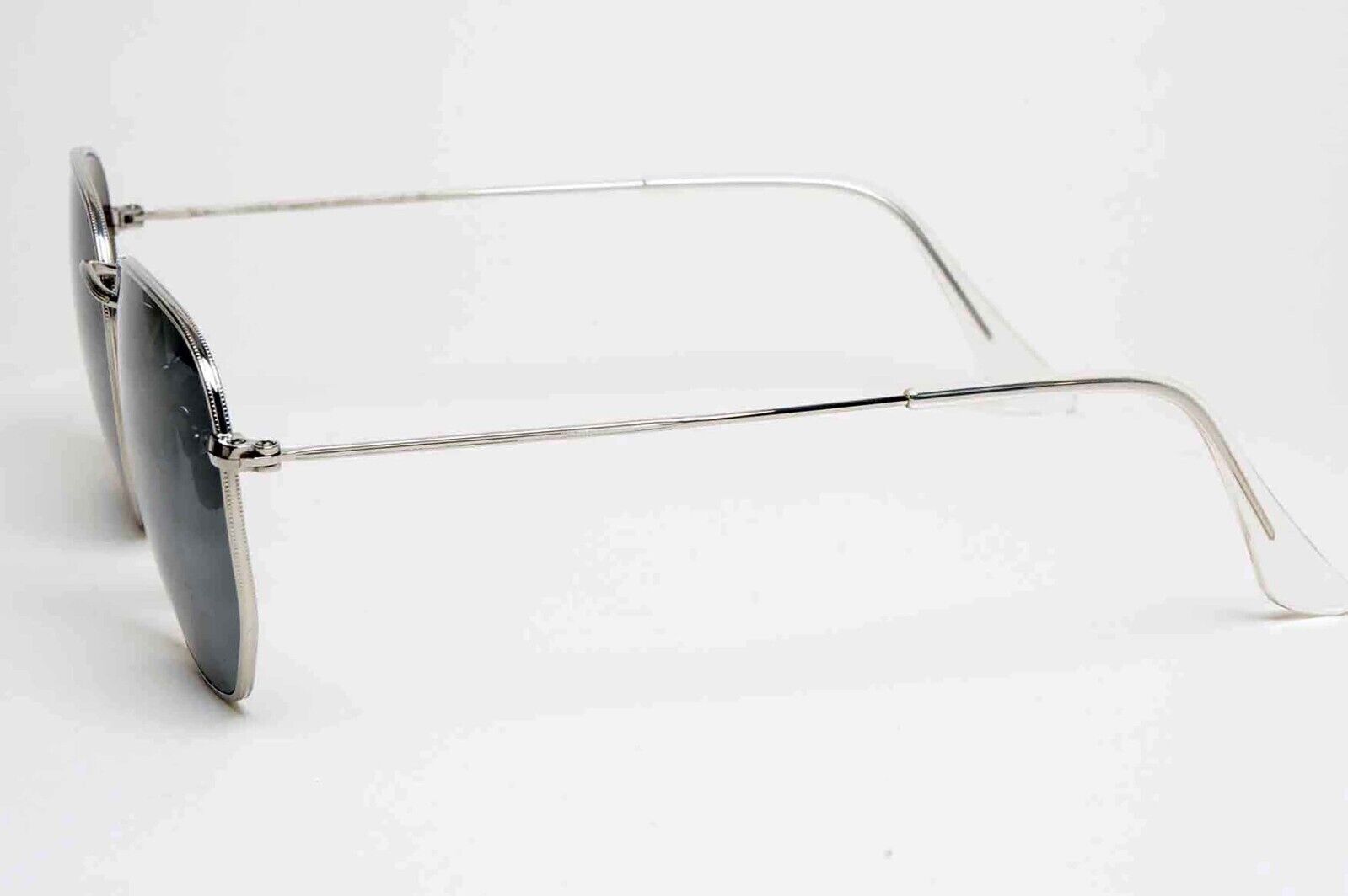Ray-Ban Sunglasses Hexagonal Titanium Polarised Silver Black RB 8148 9209/48 54m
