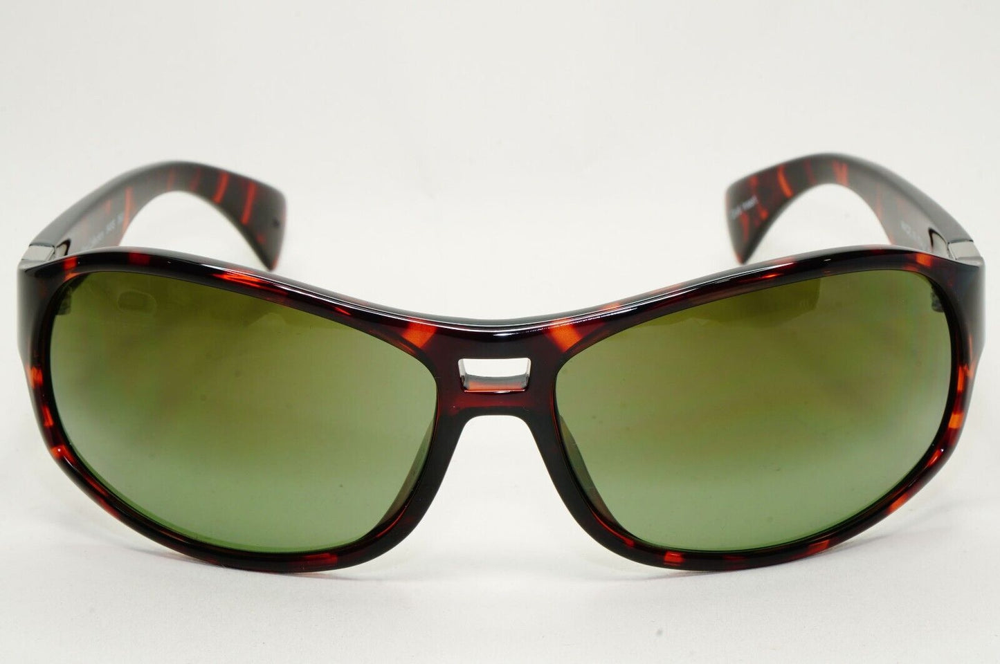 Calvin Klein Sunglasses 2005 Vintage Brown Tortoise Green Wrap 849S 068 121124