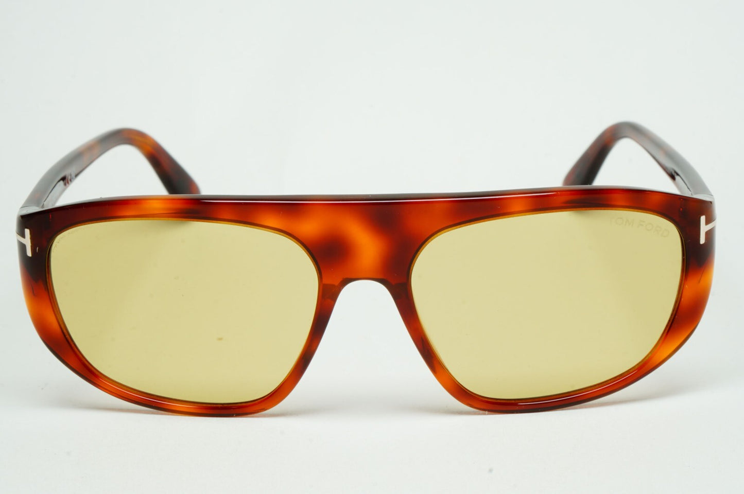 Tom Ford Sunglasses Edward-02 Photochromic Yellow Brown FT1002 TF 1002 53E