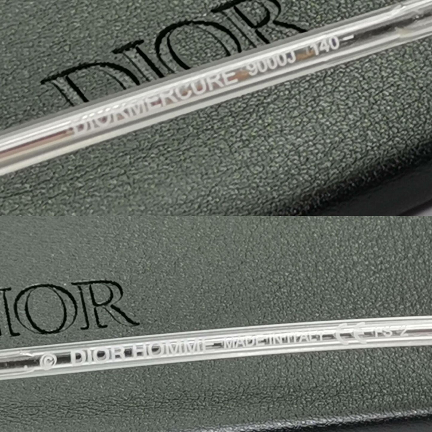 Authentic Dior Homme Mens Sunglasses Rose Gold Mirror Visor Shield Mercure 9000J