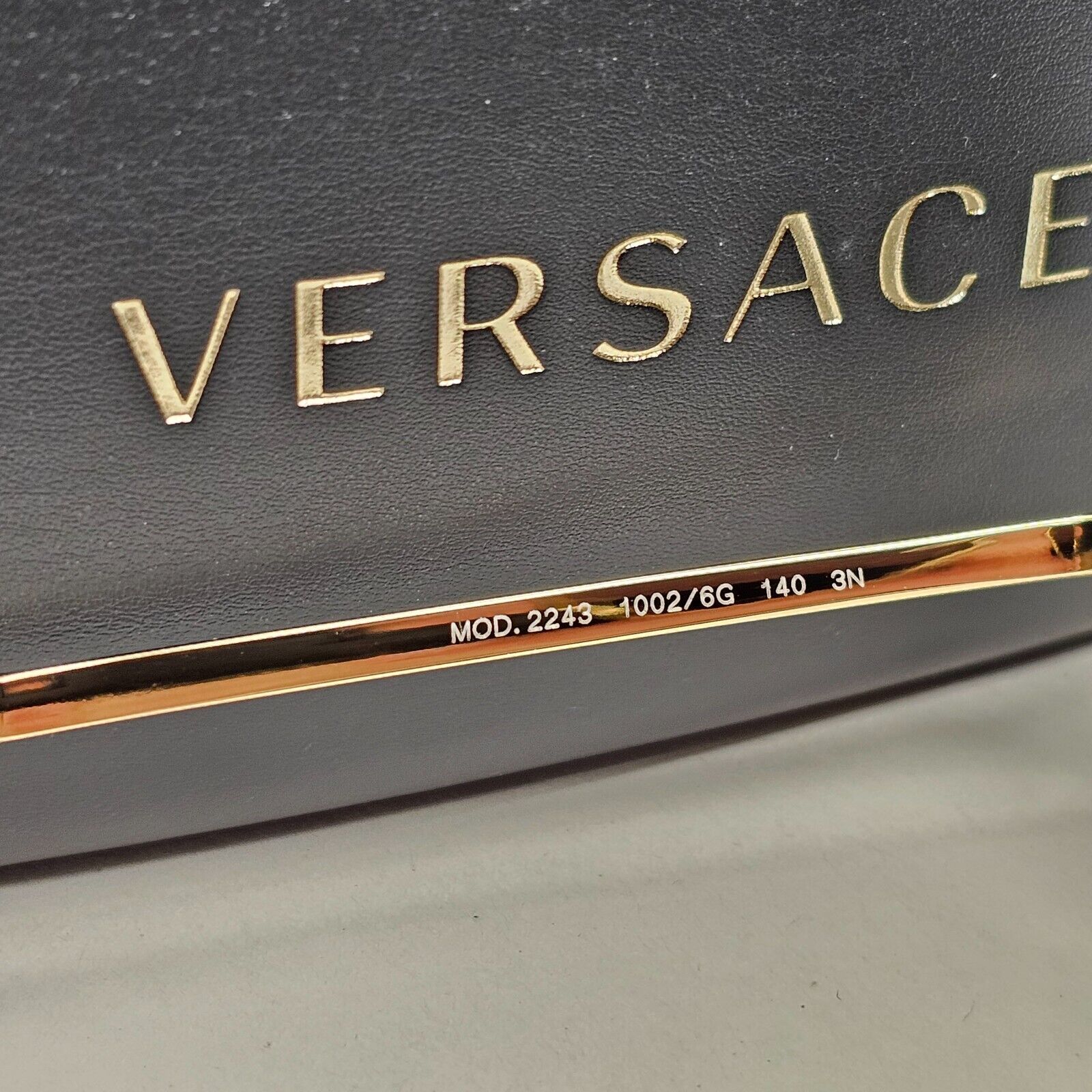 Versace Sunglasses Gold Silver Mirror Medusa Pilot Shield MOD VE 2243 1002/6G