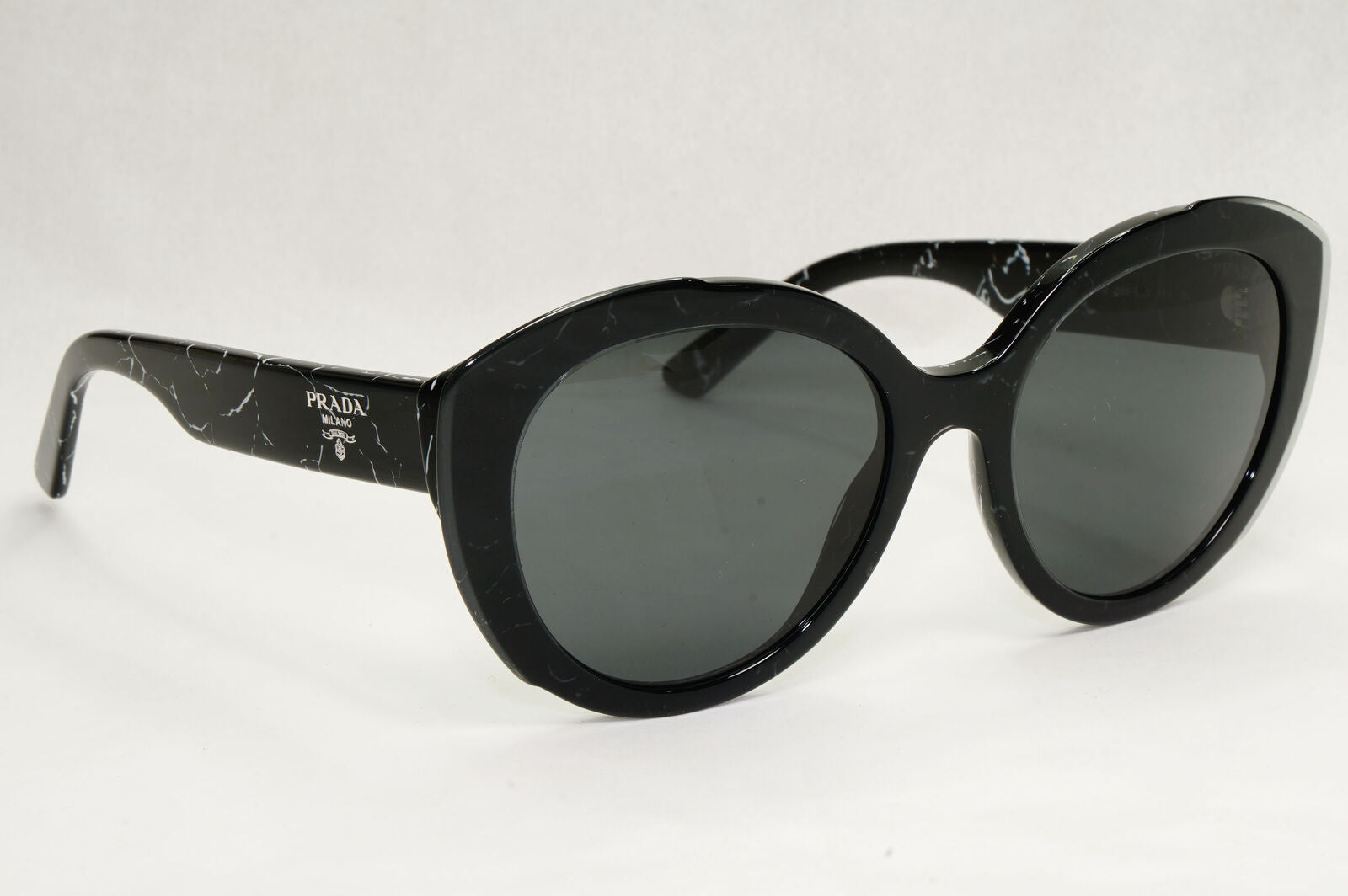 Prada Sunglasses Black Marble Lightning Grey PR01YS SPR 01Y 09V-5S0 270124