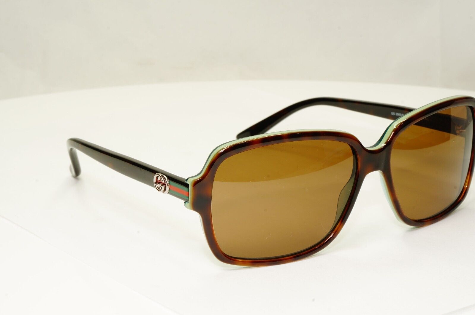 Gucci Sunglasses 2012 Vintage Square Brown Tortoise GG 3583/S LA2DB 261024