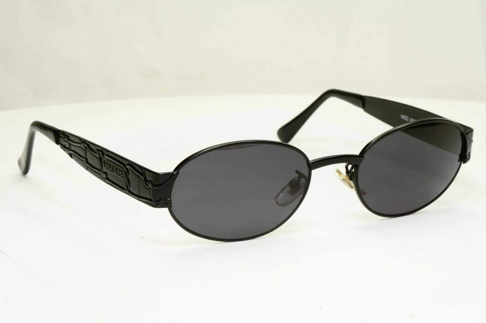Gianni Versace Sunglasses 1996 Vintage Unisex Black Metal GV MOD X05 COL 028