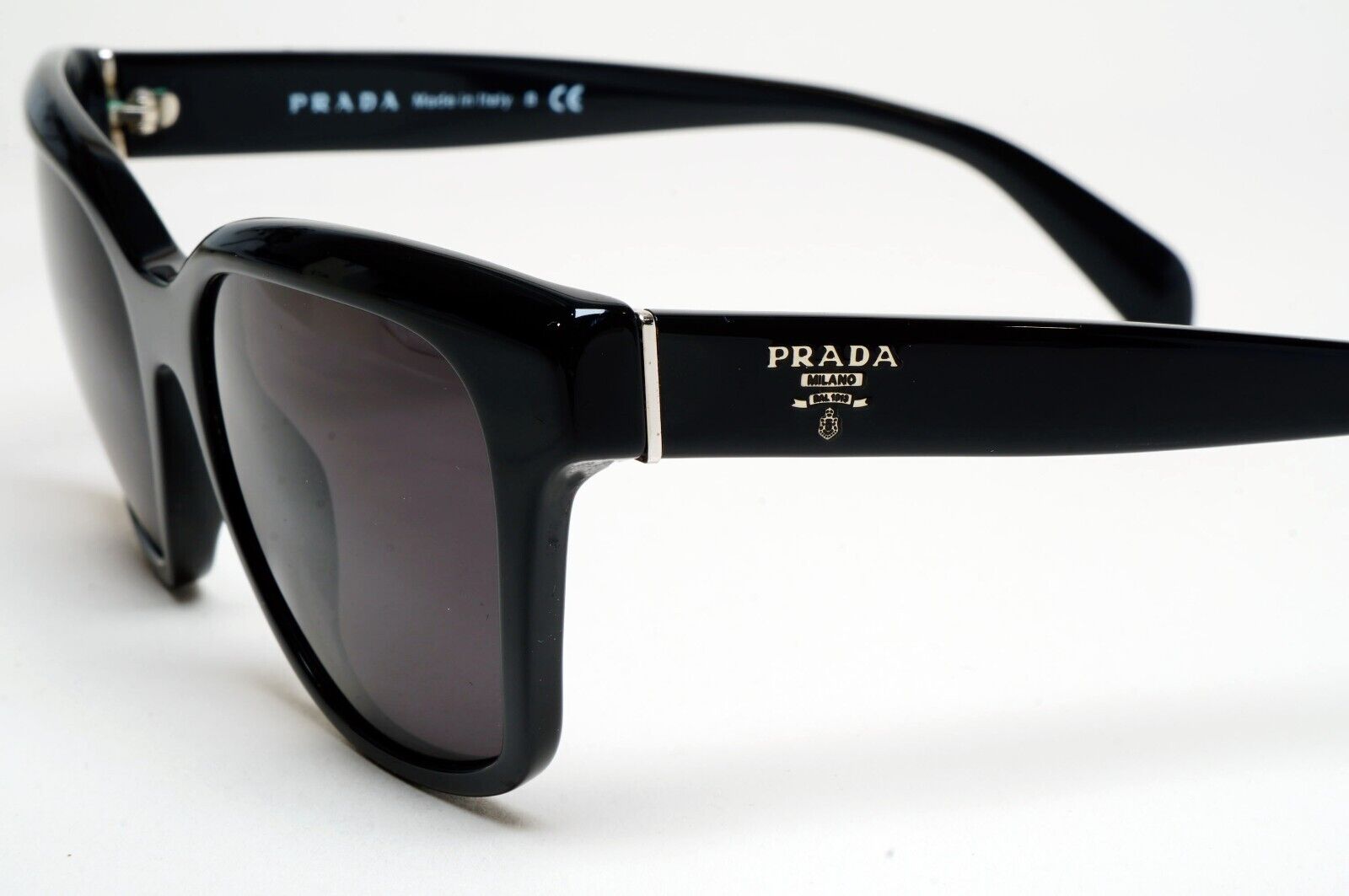 Prada Sunglasses 2015 Vintage Black Square PR11SS SPR 11S 1AB-0A7 53mm 120125